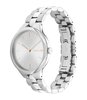 Montre CALVIN KLEIN WATCHES TIMELESS Femme 25200128 Analogique Cadran Minéral Acier Bracelet Acier inoxydable Acier Boucle déployante Etanchéité 3 ATM