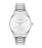 Montre CALVIN KLEIN WATCHES CK ICONIC Femme 25200168 Analogue Cadran MINERAL Argenté Bracelet Acier inoxydable Acier Boucle déployante Etanchéité 3BAR
