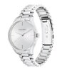 Montre CALVIN KLEIN WATCHES CK ICONIC Femme 25200168 Analogue Cadran MINERAL Argenté Bracelet Acier inoxydable Acier Boucle déployante Etanchéité 3BAR