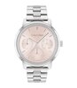 Montre CALVIN KLEIN WATCHES TIMELESS Femme 25200176 Analogique Cadran Minéral Rose Bracelet Acier inoxydable Argenté Boucle déployante Etanchéité 3 AT