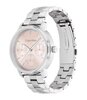 Montre CALVIN KLEIN WATCHES TIMELESS Femme 25200176 Analogique Cadran Minéral Rose Bracelet Acier inoxydable Argenté Boucle déployante Etanchéité 3 AT