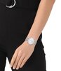 Montre CALVIN KLEIN WATCHES SHIMMER Femme 25200180 Analogue Cadran MINERAL Gris Bracelet Acier inoxydable Acier Boucle déployante Etanchéité 3BAR