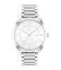 Montre CALVIN KLEIN WATCHES ENTICE Femme 25200190 Analogue Cadran MINERAL Argenté Bracelet Acier inoxydable Acier Boucle déployante Etanchéité 3BAR