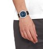 Horloge CALVIN KLEIN WATCHES ARCHITECTURAL Heren 25200200 Analoog Behuizing Mineraal Blauw Bracelette Roestvrij staal Bruin Boucle déployante Etanchéi