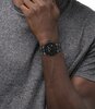 Montre CALVIN KLEIN WATCHES SPORT Homme 25200205 Analogique Cadran Minéral Noir Bracelet Acier inoxydable Noir Boucle déployante Etanchéité 3 ATM