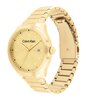 Horloge CALVIN KLEIN WATCHES ARCHITECTURAL Heren 25200349 Analoog Behuizing Mineraal Goudkleurig Bracelette Roestvrij staal Goudkleurig Boucle déploya