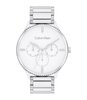 Montre CALVIN KLEIN WATCHES CK DRESS Femme 25200373 Analogue Cadran MINERAL Blanc Bracelet Acier inoxydable Acier Boucle déployante Etanchéité 3BAR