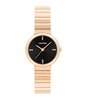 Montre CALVIN KLEIN WATCHES CK PRECISE Femme 25200417 Analogue Cadran MINERAL Noir Bracelet Acier Or rose Boucle déployante Etanchéité 3BAR