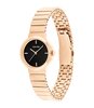 Montre CALVIN KLEIN WATCHES CK PRECISE Femme 25200417 Analogue Cadran MINERAL Noir Bracelet Acier Or rose Boucle déployante Etanchéité 3BAR
