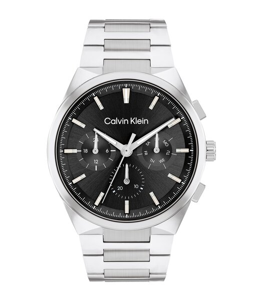 Montre CALVIN KLEIN WATCHES ARCHITECTURAL Homme 25200459 Analogique Cadran Minéral Doré Bracelet Acier inoxydable Doré Boucle déployante Etanchéité 3