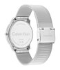 Montre CALVIN KLEIN WATCHES CK ICONIC Femme 25300015 Analogue Cadran MINERAL Rose Bracelet Acier inoxydable Acier Etanchéité 3BAR