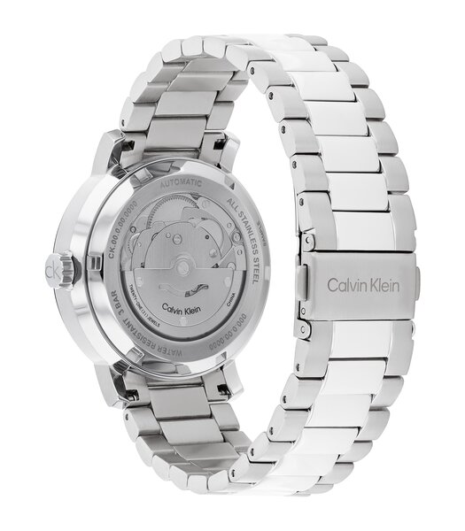 Montre CALVIN KLEIN WATCHES CK ICONIC Homme 25300019 Analogue Cadran MINERAL Bleu Bracelet Acier inoxydable Acier Etanchéité 3BAR