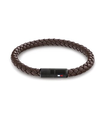 Bijou TOMMY HILFIGER JEWELS CASUAL BRAIDED LEATHER 2790668 Homme