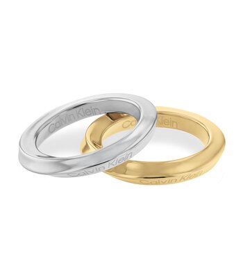 Bijou CALVIN KLEIN JEWELRY TWISTED RING 35000330B Femme