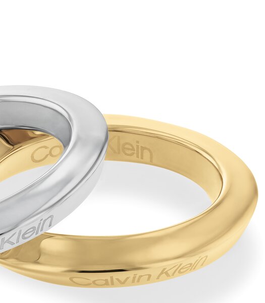 Bijou CALVIN KLEIN JEWELRY TWISTED RING 35000330B Femme