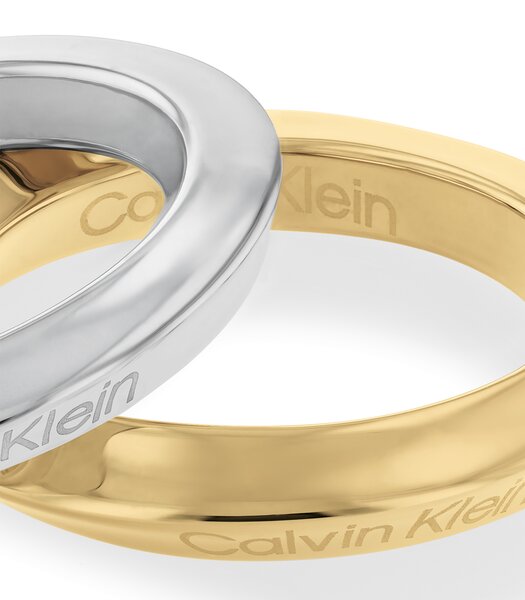 Bijou CALVIN KLEIN JEWELRY TWISTED RING 35000330D Femme