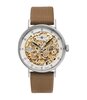 Montre ZEPPELIN PRINCESS OF THE SKY Femme 7461-5 Analogue Cadran MINERAL Blanc Bracelet Cuir Brun Etanchéité 5BAR