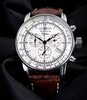Montre ZEPPELIN 100 JAHRE ZEPPELIN Homme 7680-1 Analogue Cadran MINERAL Blanc Bracelet Cuir Brun Boucle ardillon Etanchéité 5ATM