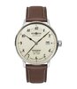 Montre ZEPPELIN LZ 129 HINDENBURG Homme 8056-5 Analogue Cadran MINERAL Beige Bracelet Cuir Brun Boucle ardillon Etanchéité 5BAR