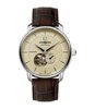 Montre ZEPPELIN BODENSEE Homme 8166-1 Analogue Cadran MINERAL Beige Bracelet Cuir Brun Boucle déployante Etanchéité 5BAR