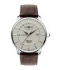 Montre ZEPPELIN ATLANTIC Homme 8442-5 Analogique Cadran Minéral Beige Bracelet Cuir Brun Boucle ardillon Etanchéité 5 BAR