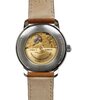 Montre ZEPPELIN ATLANTIC Homme 8466-3 Analogue Cadran MINERAL Bleu Bracelet Cuir Camel Boucle ardillon Etanchéité 5ATM