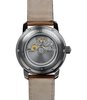 Montre ZEPPELIN ATLANTIC Homme 8468-5 Analogue Cadran MINERAL Beige Bracelet Cuir Brun Etanchéité 5BAR