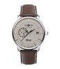 Montre ZEPPELIN ATLANTIC Homme 8470-5 Analogue Cadran MINERAL Beige Bracelet Cuir Brun Boucle ardillon Etanchéité 5ATM