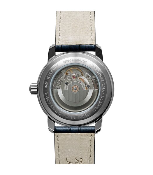 Montre ZEPPELIN FRIEDRICHSHAFEN Homme 8522-3 Analogue Cadran Saphir Bleu Bracelet Cuir Bleu Etanchéité 5BAR
