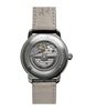 Montre ZEPPELIN FRIEDRICHSHAFEN Homme 8566-4 Analogue Cadran MINERAL Argenté Bracelet Cuir Noir Etanchéité 5BAR