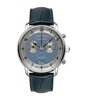 Montre ZEPPELIN FRIEDRICHSHAFEN Homme 8584-3 Analogue Cadran MINERAL Bleu Bracelet Cuir Bleu Etanchéité 5BAR