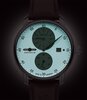 Montre ZEPPELIN NEW CAPTAIN'S LINE Homme 8622-5 Analogue Cadran Saphir Beige Bracelet Cuir Brun Boucle ardillon Etanchéité 5ATM