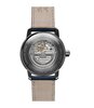 Montre ZEPPELIN NEW CAPTAIN'S LINE Homme 8658-3 Analogue Cadran MINERAL Blanc Bracelet Cuir Bleu Boucle déployante Etanchéité 5BAR