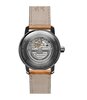 Montre ZEPPELIN NEW CAPTAIN'S LINE Homme 8658-5 Analogue Cadran MINERAL Beige Bracelet Cuir Brun Boucle déployante Etanchéité 5BAR