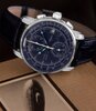 Montre ZEPPELIN 100 JAHRE ZEPPELIN Homme 8670-3 Analogue Cadran MINERAL Bleu Bracelet Cuir Bleu Boucle ardillon Etanchéité 5BAR