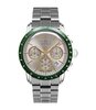 Montre ZEPPELIN NEW YORK Homme 8878MB-5 Analogue Cadran MINERAL Argenté Bracelet Acier inoxydable Argenté Etanchéité 5BAR