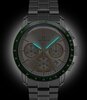 Montre ZEPPELIN NEW YORK Homme 8878MB-5 Analogue Cadran MINERAL Argenté Bracelet Acier inoxydable Argenté Etanchéité 5BAR
