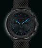 Montre ZEPPELIN LZ14 MARINE Homme 8886M-3 Analogue Cadran MINERAL Bleu Bracelet Acier inoxydable Argenté Boucle déployante Etanchéité 5BAR
