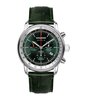 Montre ZEPPELIN LZ14 MARINE Homme 8888-4 Analogue Cadran MINERAL Vert Bracelet Cuir Vert Boucle déployante Etanchéité 5BAR