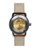 Montre ZEPPELIN MEDITERRANEE - BLUE Homme 9664-3 Analogue Cadran MINERAL Bleu Bracelet Cuir Brun Boucle ardillon Etanchéité 5BAR