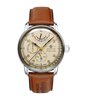 Montre ZEPPELIN MEDITERRANEE Homme 9690-5 Analogue Cadran MINERAL Beige Bracelet Cuir Brun Boucle ardillon Etanchéité 5BAR