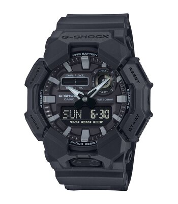 Montre CASIO G-SHOCK Homme GA-010-1A1ER Analogue-Digital Cadran MINERAL Noir Bracelet Résine Noir Etanchéité 20BAR