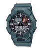 Montre CASIO G-SHOCK Homme GA-010-2AER Analogue-Digital Cadran MINERAL Noir Bracelet Résine Vert Etanchéité 20BAR