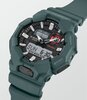 Montre CASIO G-SHOCK Homme GA-010-2AER Analogue-Digital Cadran MINERAL Noir Bracelet Résine Vert Etanchéité 20BAR