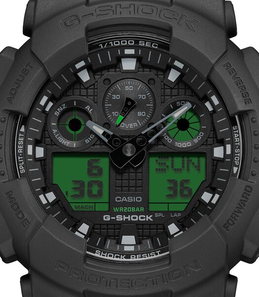 Montre CASIO G-SHOCK Homme GA-100BEG-1AER