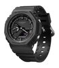Montre CASIO G-SHOCK Homme GA-2100-1A1ER Analogue-Digital Cadran MINERAL Noir Bracelet RESINE Noir Boucle ardillon Etanchéité 20BAR