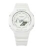 Montre CASIO G-SHOCK Homme GA-2100-7A7ER Analogue-Digital Cadran MINERAL Blanc Bracelet Résine Blanc Boucle ardillon Etanchéité 20BAR