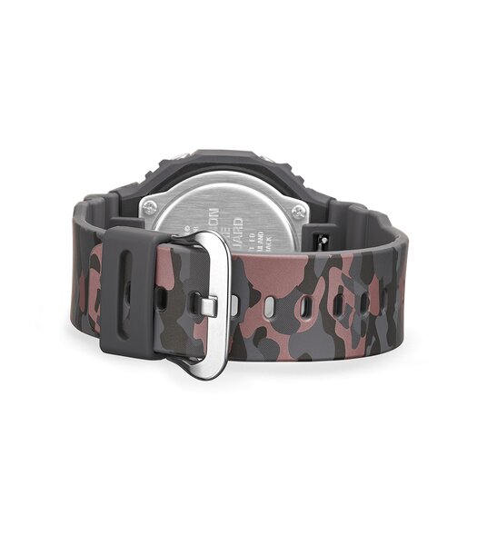 Montre CASIO G-SHOCK Homme GA-2100CM-8AER Analogue-Digital Cadran MINERAL Noir Bracelet Résine Gris Etanchéité 20BAR