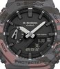Montre CASIO G-SHOCK Homme GA-2100CM-8AER Analogue-Digital Cadran MINERAL Noir Bracelet Résine Gris Etanchéité 20BAR