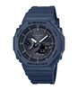 Montre CASIO G-SHOCK Homme GA-B2100-2AER Analogue-Digital Cadran MINERAL Bleu Bracelet Résine Bleu Boucle ardillon Etanchéité 20BAR